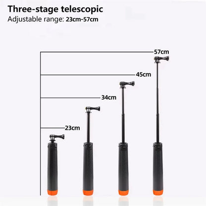 BSLIUFANG underwater buoyancy pole extendable selfie stick