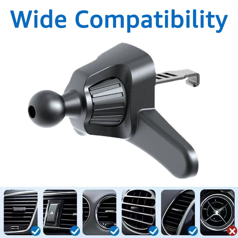 Upgrade 17mm Ball Head for Car Air Vent Clip