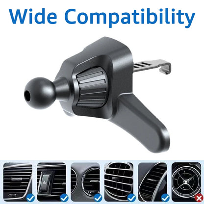 Upgrade 17mm Ball Head for Car Air Vent Clip