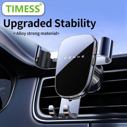 TIMESS Car Holder Mount Upgrade Auto Locking Universal Phone Stand Holder