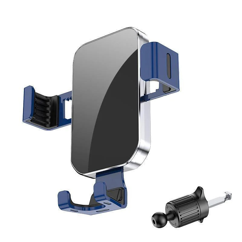 Gravity Car Holder Aluminum Glass Phone Air Vent Clip
