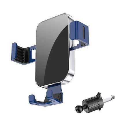 Gravity Car Holder Aluminum Glass Phone Air Vent Clip