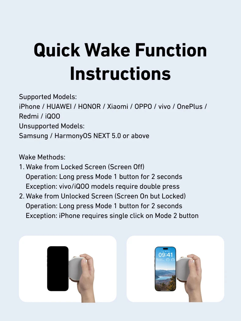 Fun Shot Magnetic Grip, Ergonomic Style Phone Camera Grip