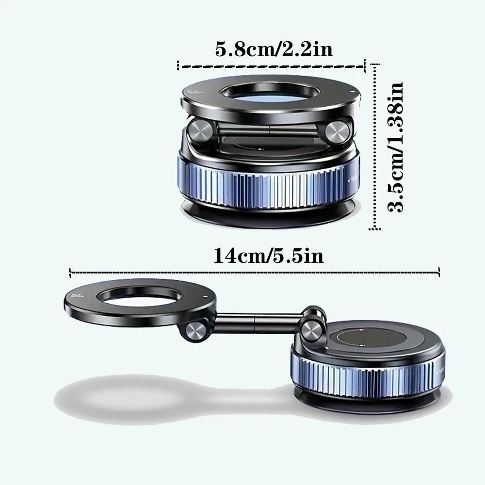 Upgraded Foldable Magnetic Car Phone Holder
