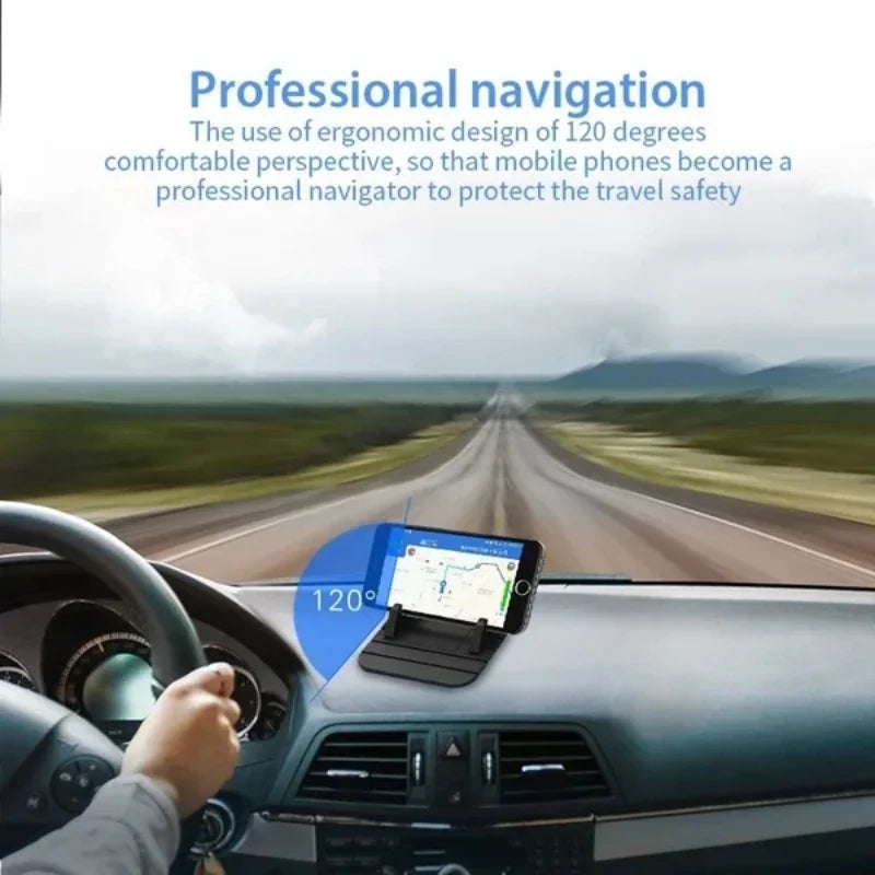 1PC Anti-slip Car Silicone Holder Mat Pad
