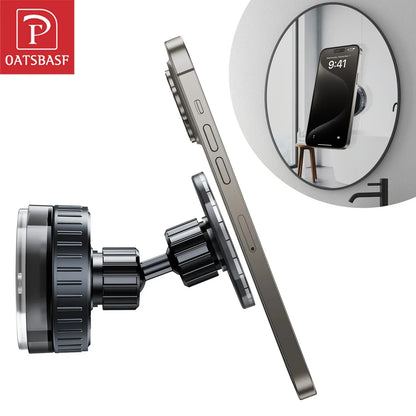 Magnetic Suction Cup Shower Phone Holder Mirror Phone Mount