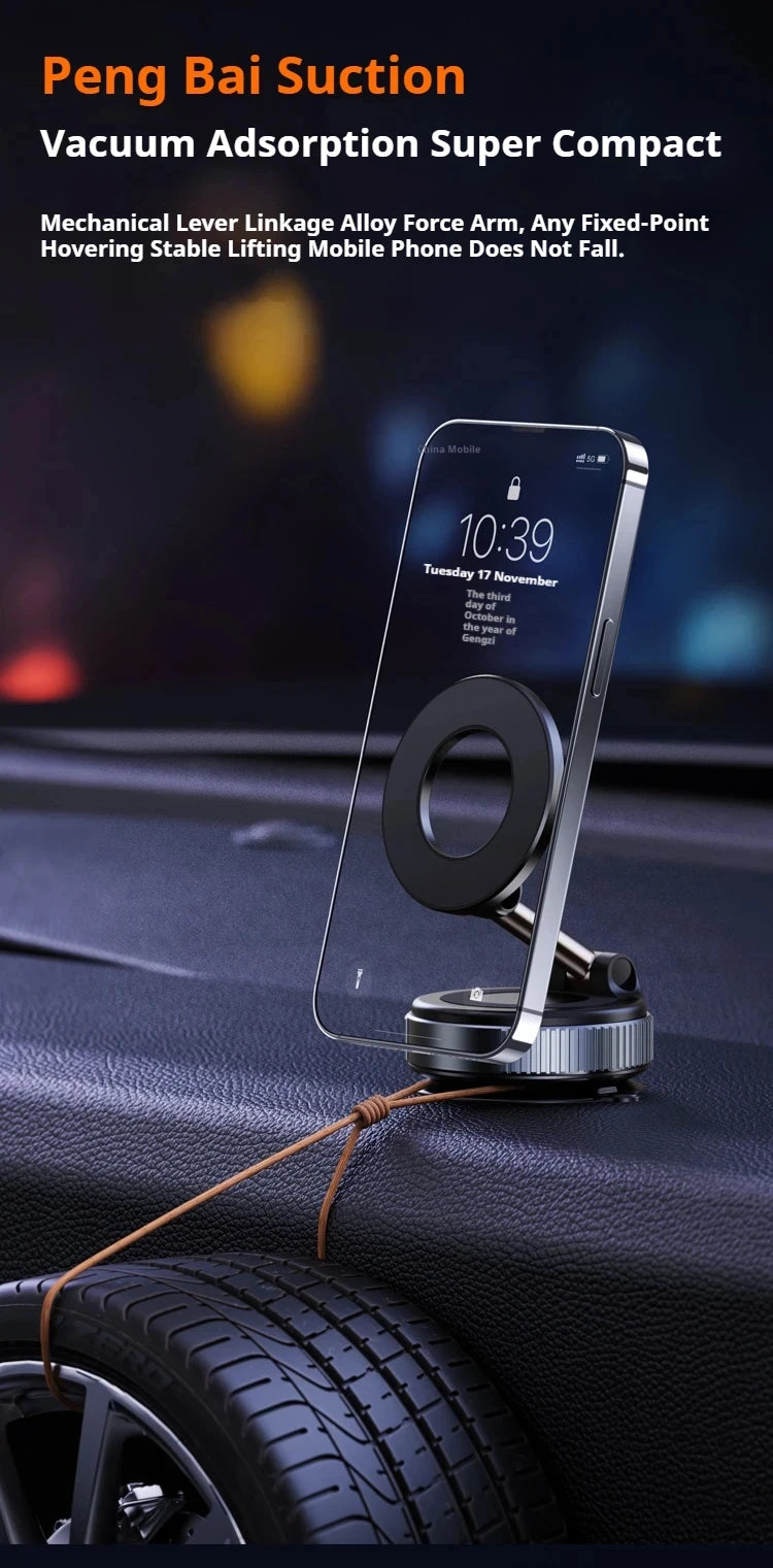 Xiaomi Magsafe Car Phone Holder Suction Cup Vacuum