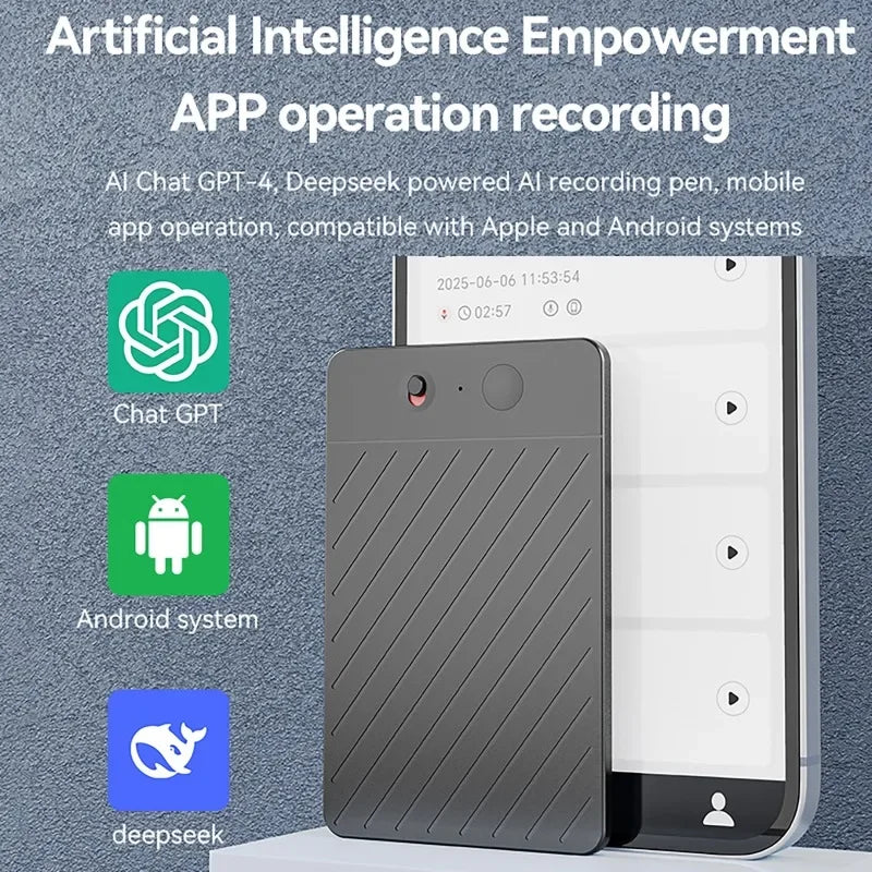 AI Voice Recorder Transcribe & Summarization with ChatGPT Recorder AI