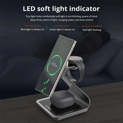 Bonola Magnetic 3 in 1 Wireless Charger Station