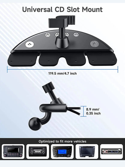 Car CD Slot Phone Holder Accessories