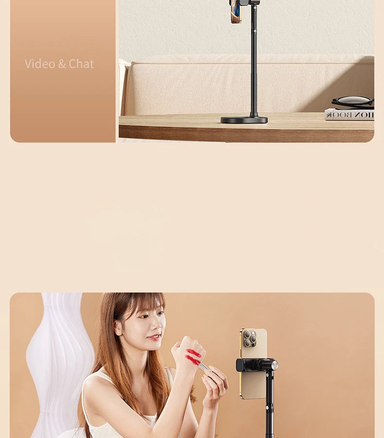 Phone Desktop Stand Live Broadcast Overhead Adjustable