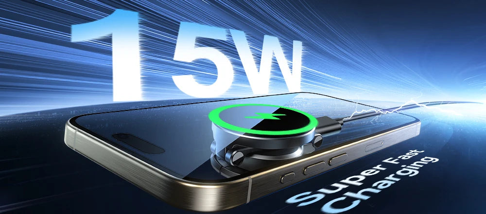 Joyroom Magnetic Car Phone Holder 15W Wireless Charging