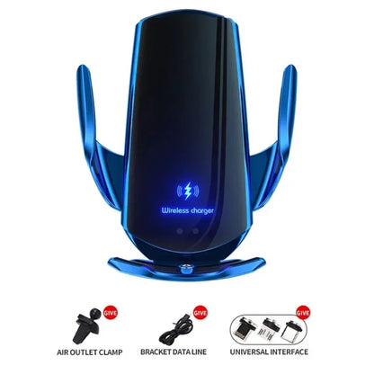 30W Car Wireless Charger Magnetic Automatic Car Mount