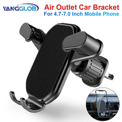 Car Phone Holder Stand Air Vent Gravity