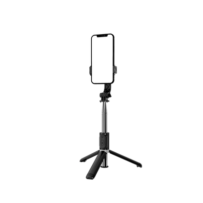 Q02 Foldable Tripod Selfie Stick Wireless Bluetooth