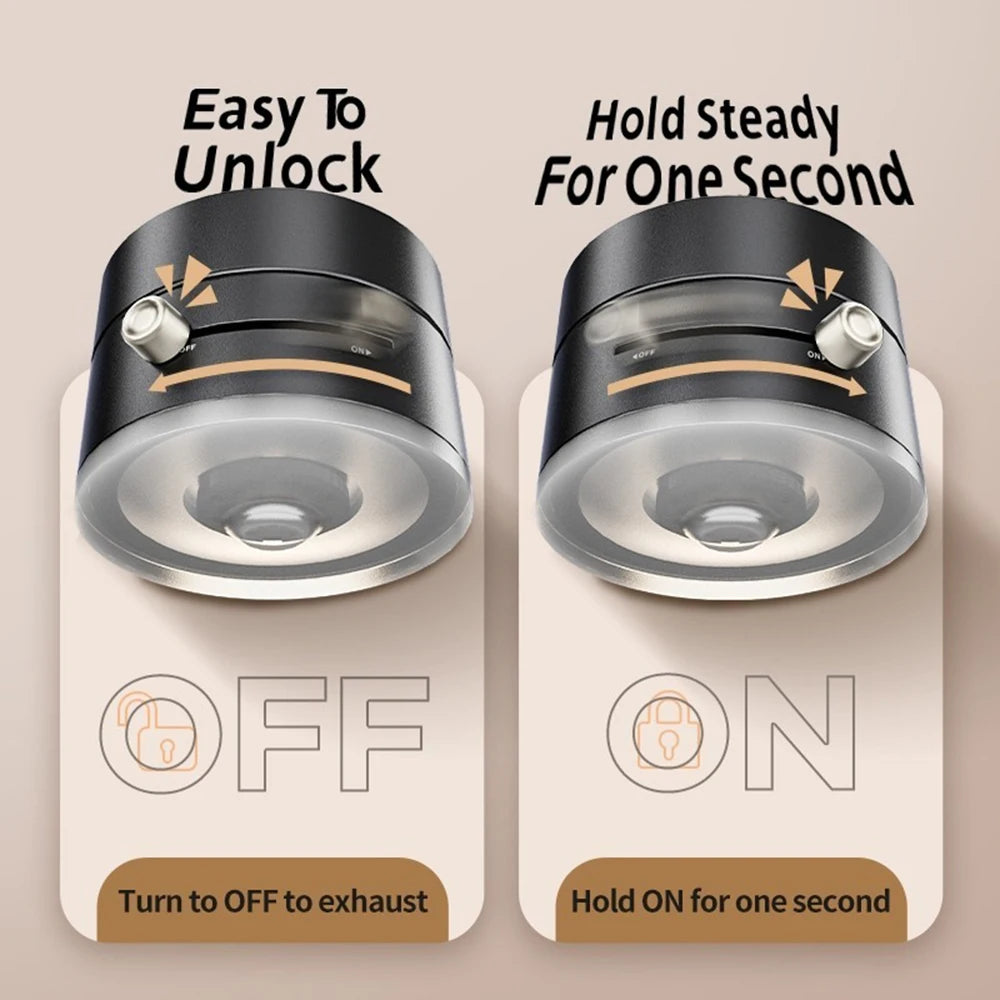 Vacuum Double Side Magnetic Suction Cup Holder