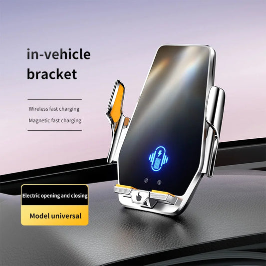 Max 66W Magnetic Head Car Phone Holder 15W Wireless Charger