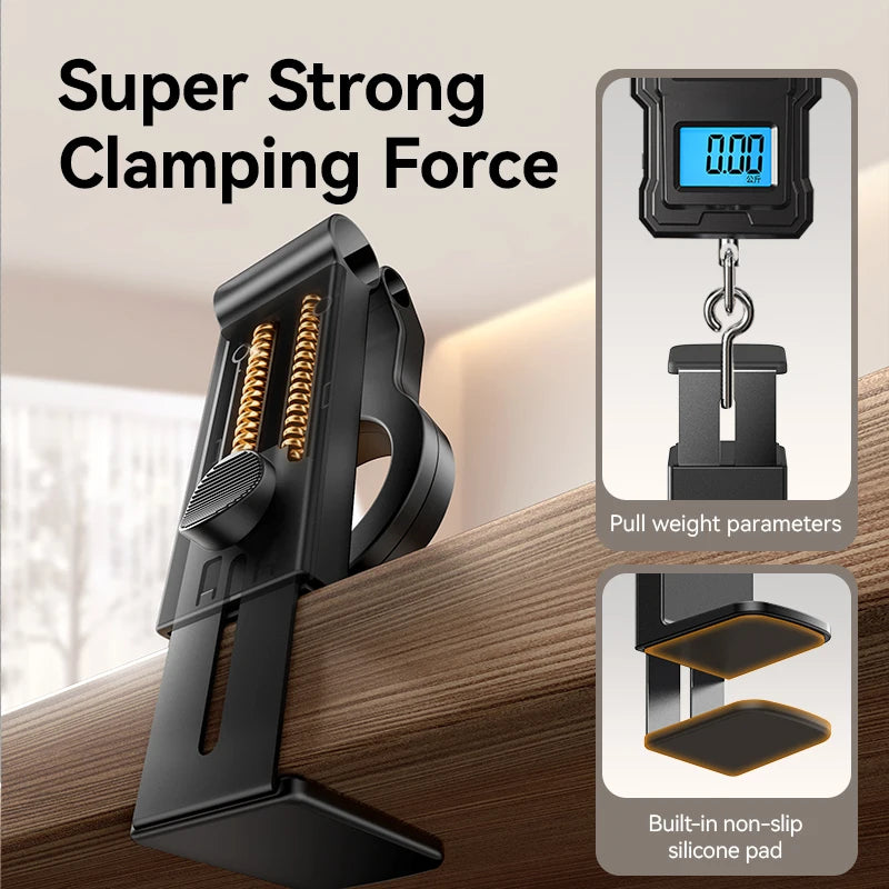 Magnetic Airplane Phone Holder Portable Stable Stand
