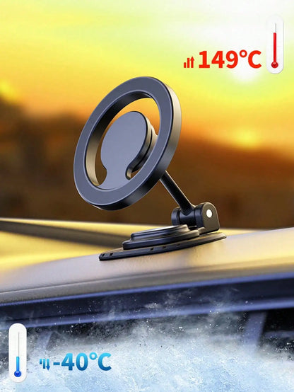 360° Rotating Magnetic Car Phone Holder Foldable