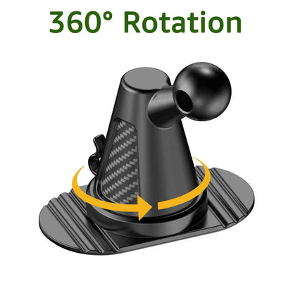Universal 17mm Ball Head Stand Mount for Car Phone Holder Adhesive Pads