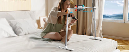 Eary Foldable Tablet Phone Holder Stand for Bed Overhead Mount