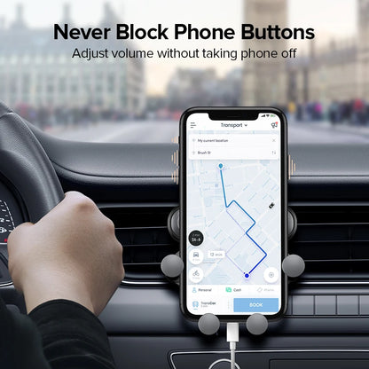 Gravity Car Phone Holder Air Vent Mount Cell Phone Holder