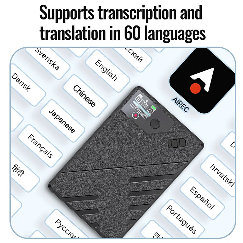 AI Voice Recorder ChatGPT APP Control Audio Mind Map Real Time