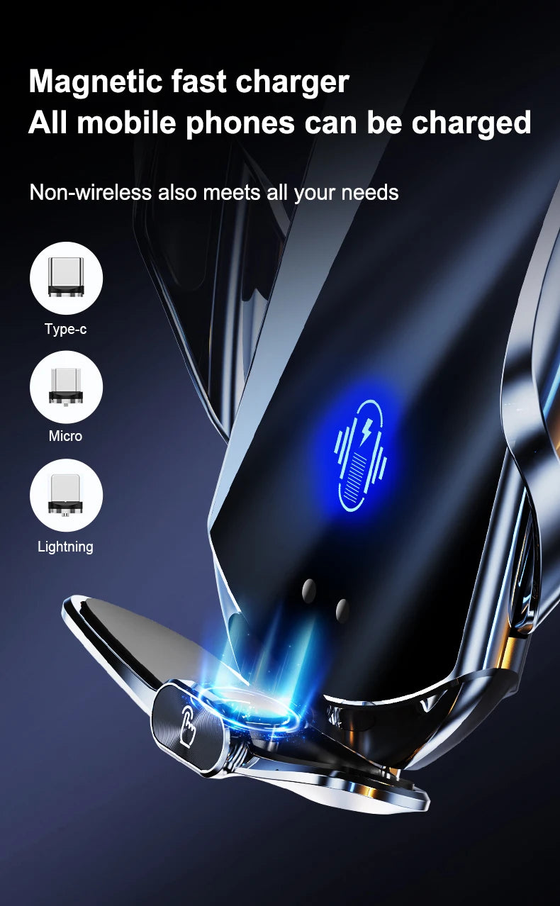Car Mount Wireless Charging Stand Vehicle Phone Mounts