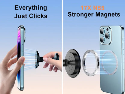 15W Magnetic Car Phone Holder Mobile Phone Car Holder