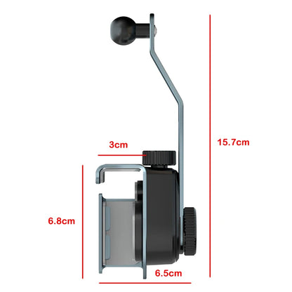 66W Magnetic Head Car Phone Holder 15W Fast Wireless Charger