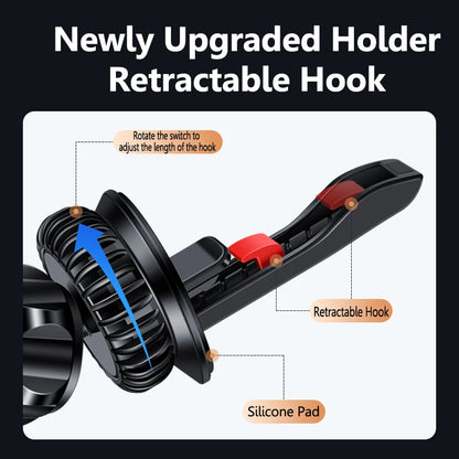 Magnetic Phone Holder Compatible With MagSafe Car Mount