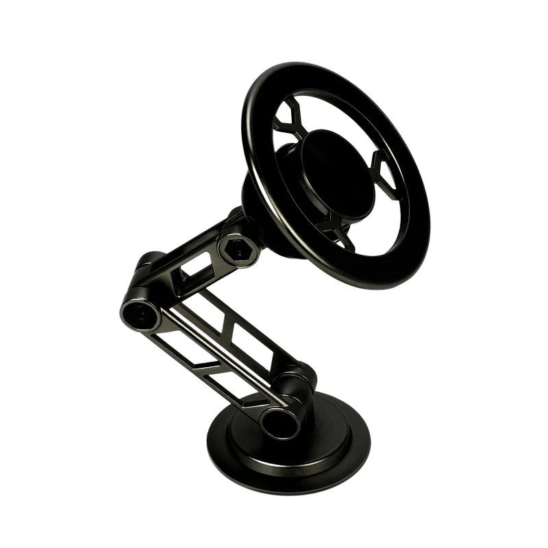 Car Phone Holder With Vacuum Magnetic Suction Cup Foldable