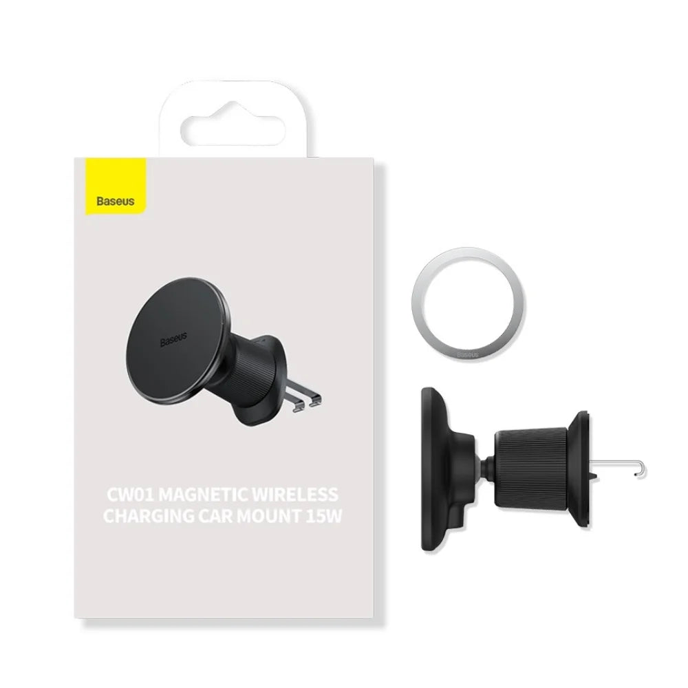 15W Fast Charging Car Charger Holder Magnetic Car Phone Holder