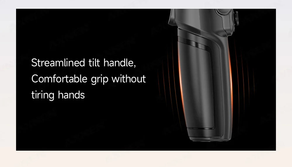 Foldable 3-Axis Phone Gimbal Stabilizer with Telescopic Rod