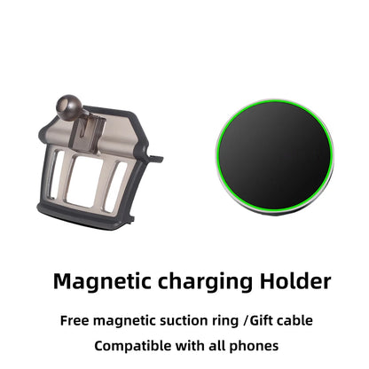 Car Phone Mount Magnetic Wireless Charger