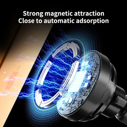 25W Magnetic Car Mount Charger Suction Cup Phone Mount