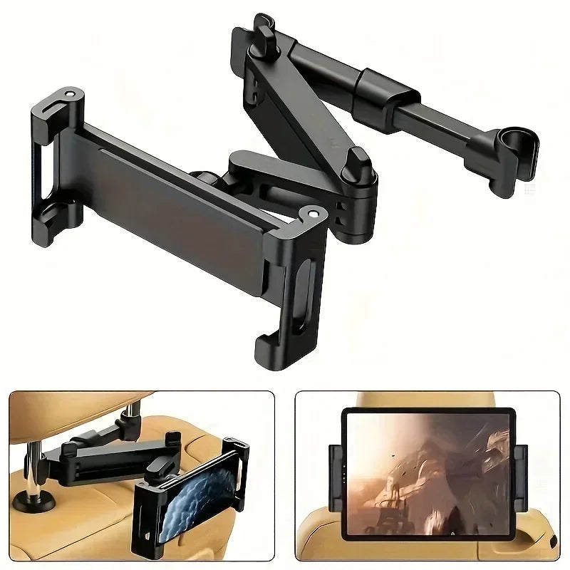 Car Tablet Holder Back Seat Headrest Mount Stand