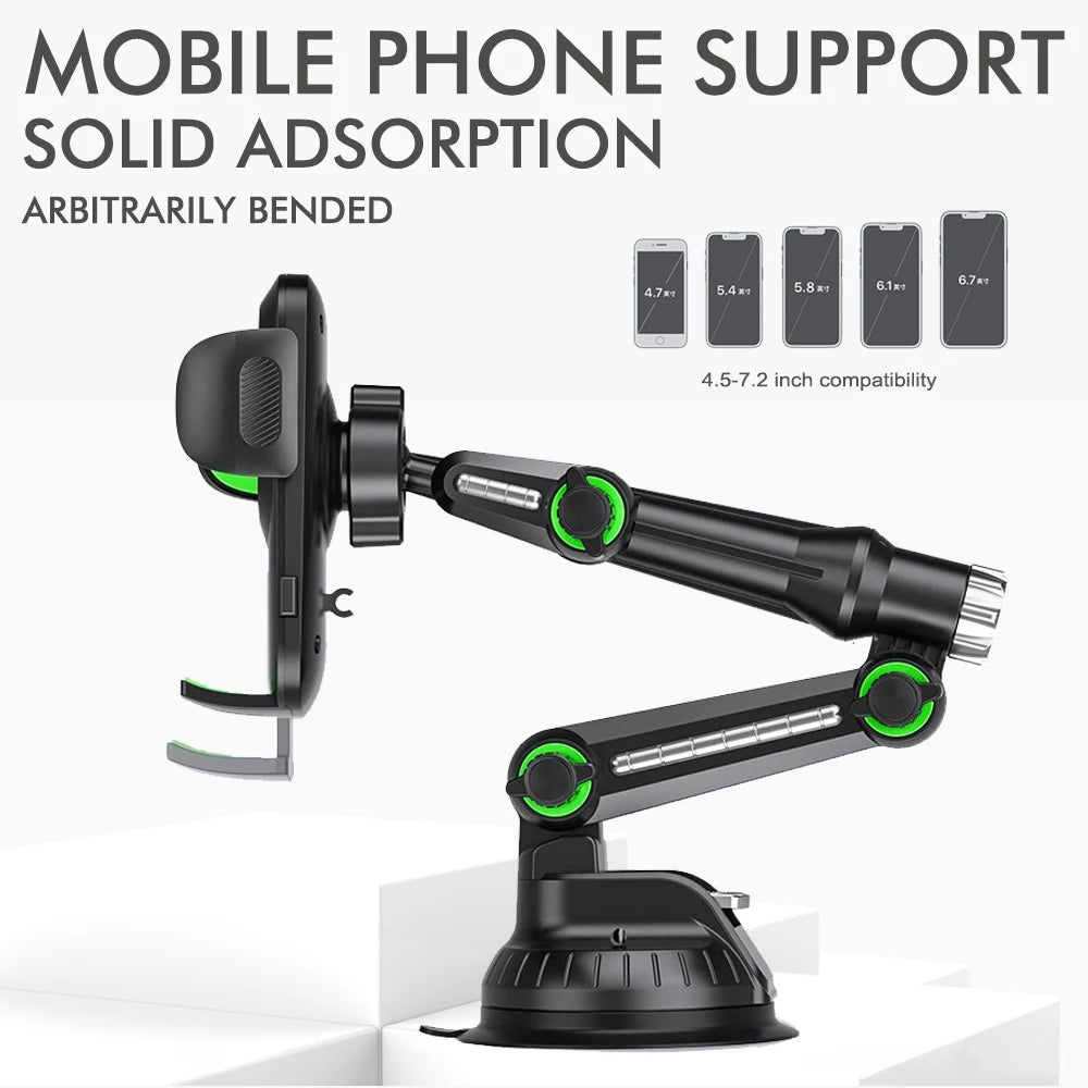 Universal Large Truck Extended Suction Cup Type Car Holder