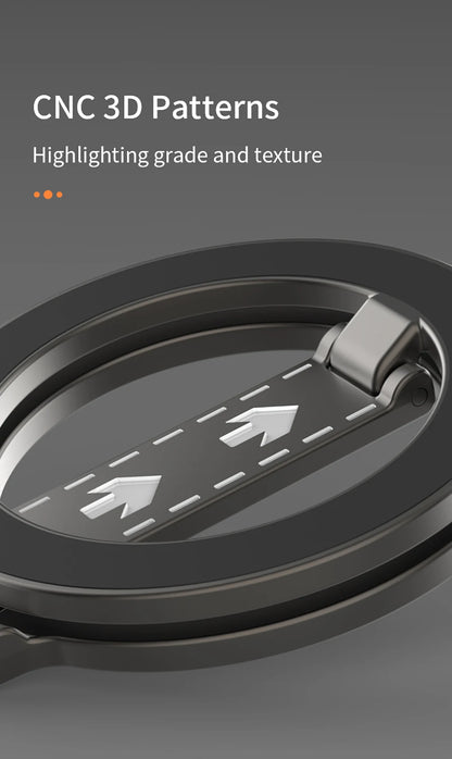 Double-Sided Magnetic Attraction Cell Phone Circular Holder