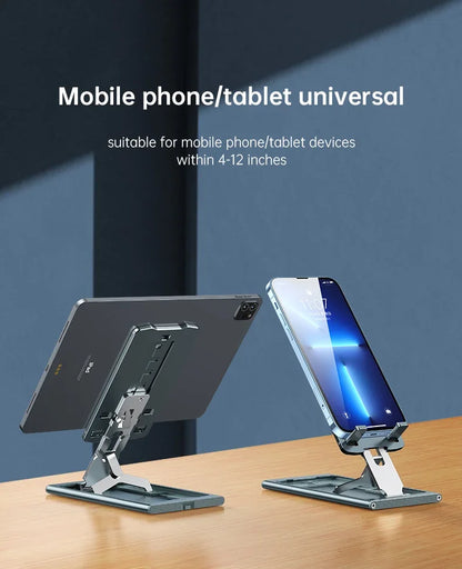 Folding Metal Phone Stand Solid Support Kickstand Phone Holder