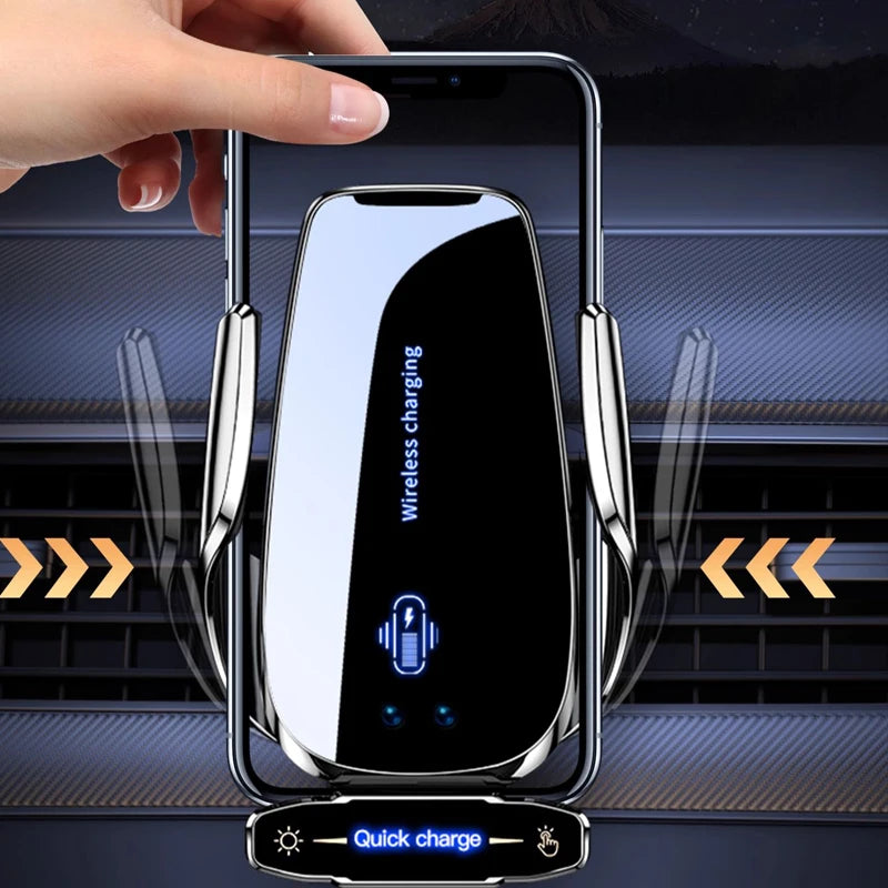 Wireless Charger For Car Mobile Cell Phone Holder Support