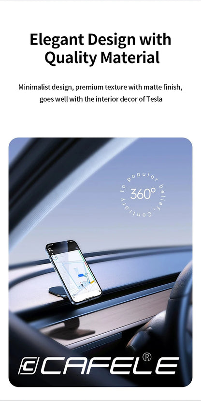 Magnetic Car Phone Holder Foldable Car Cell Phone Support Mount