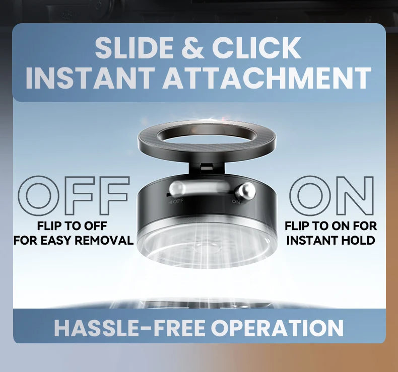 A7 Plus Vacuum Portable Magnetic Phone Car Holder