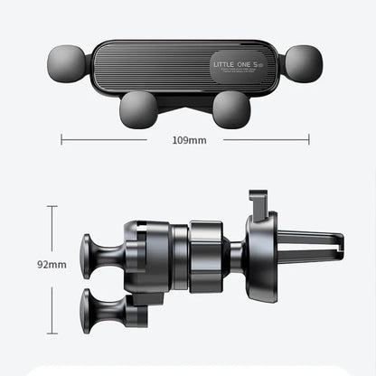 Gravity Car Phone Holder Air Vent Clip Mount Mobile Cell Phone Stand