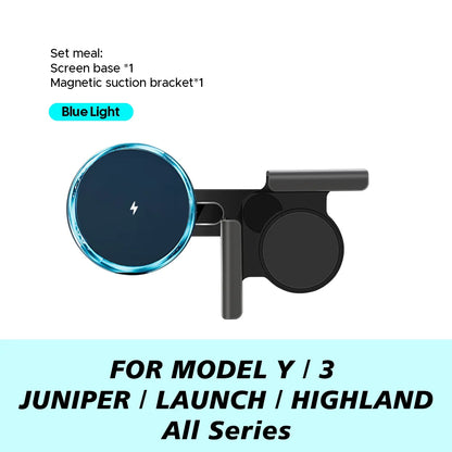 Car Phone Mount Holder 15W Magnetic Magsafe Wireless Charger