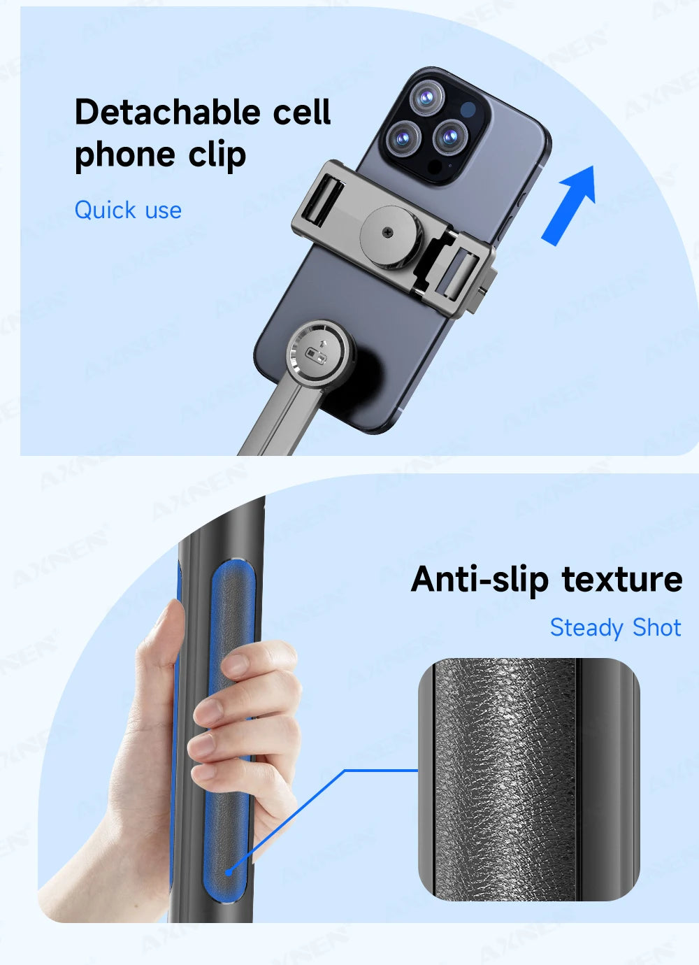 F15 Selfie Stick Tripod with Bluetooth Remote