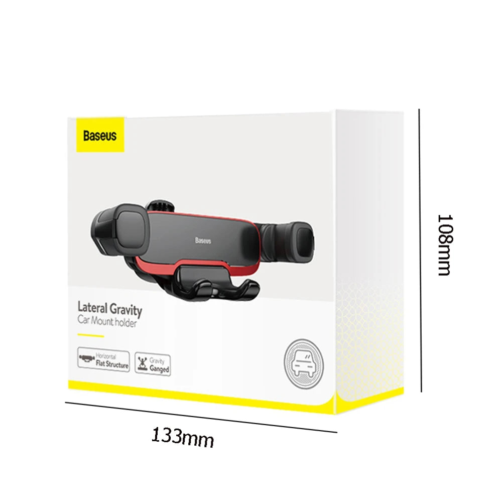 Baseus Car Phone Holder Metal Gravity Auto Air Vent