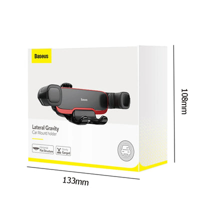 Baseus Car Phone Holder Metal Gravity Auto Air Vent