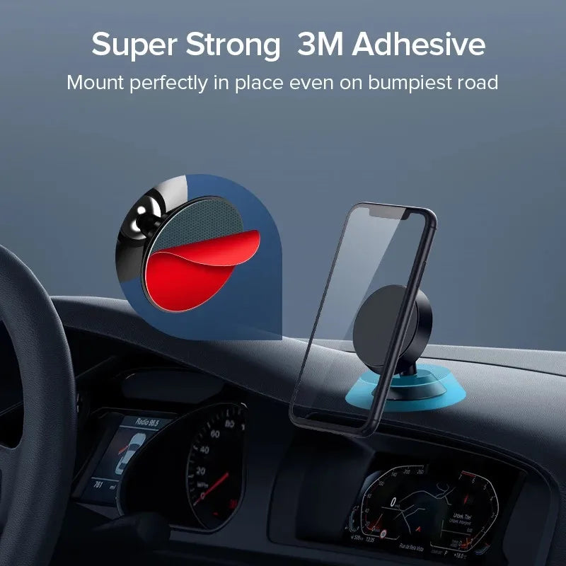 Magnetic Car Phone Holder Rotating View Angle