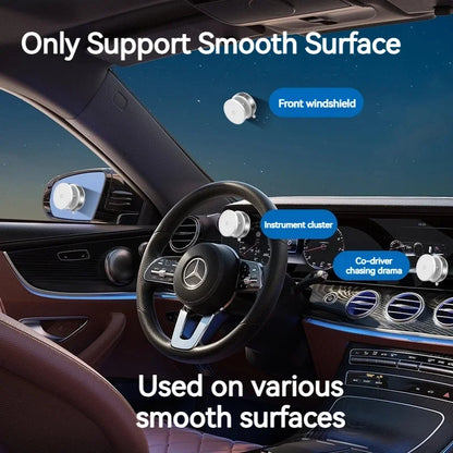 Vacuum Suction Magnetic Car Phone Holder for Glass Surface